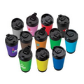 17 oz. Perka Insulated Mug w/ Flip Up Lid